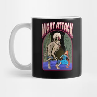 night attack Mug